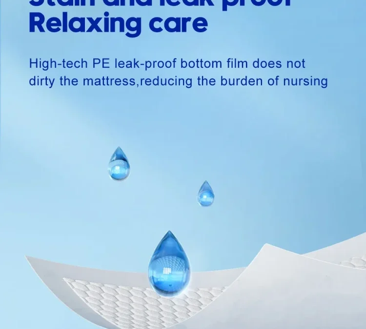 Super Absorbent Disposable Underpads for Medical Bedding and Incontinence Care